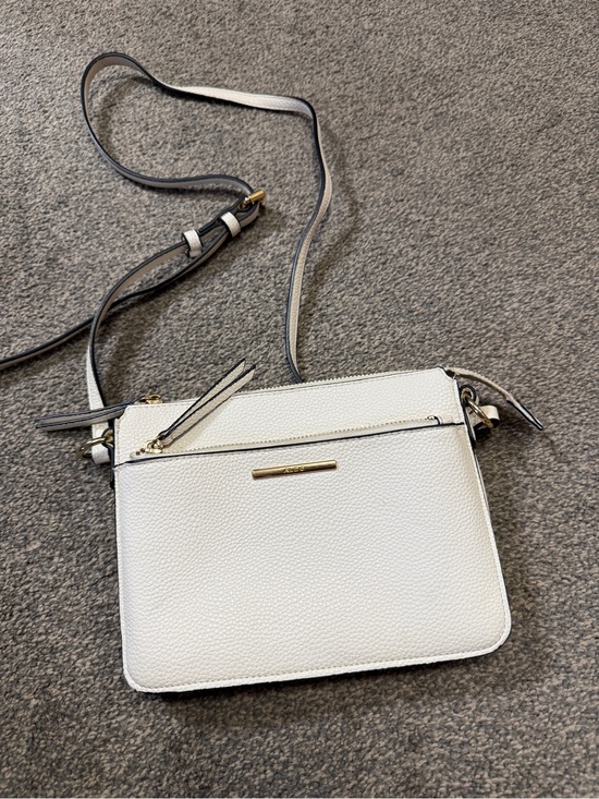 Aldo Handbags - Aldo White Crossbody Bag